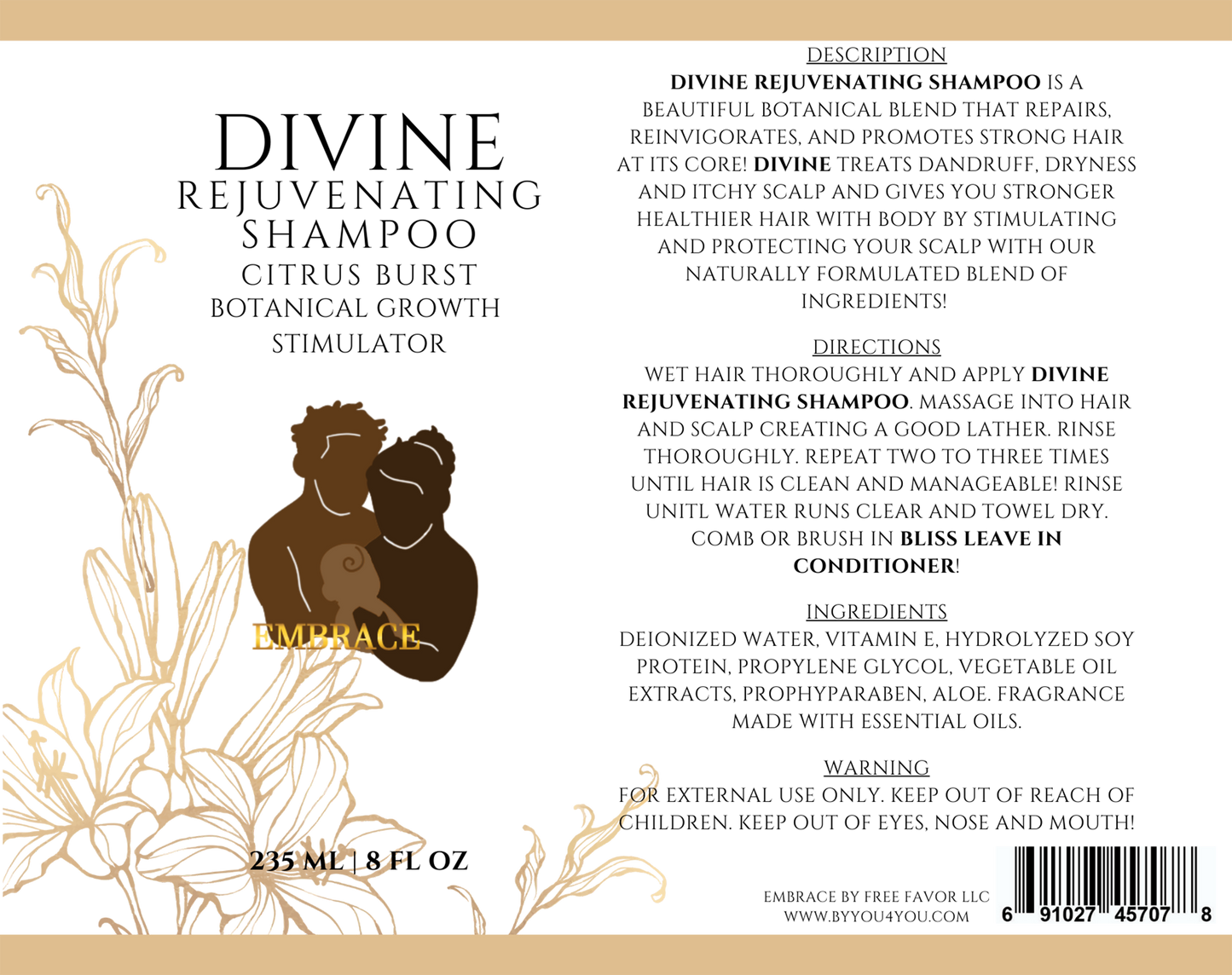 Divine Rejuvenating Shampoo