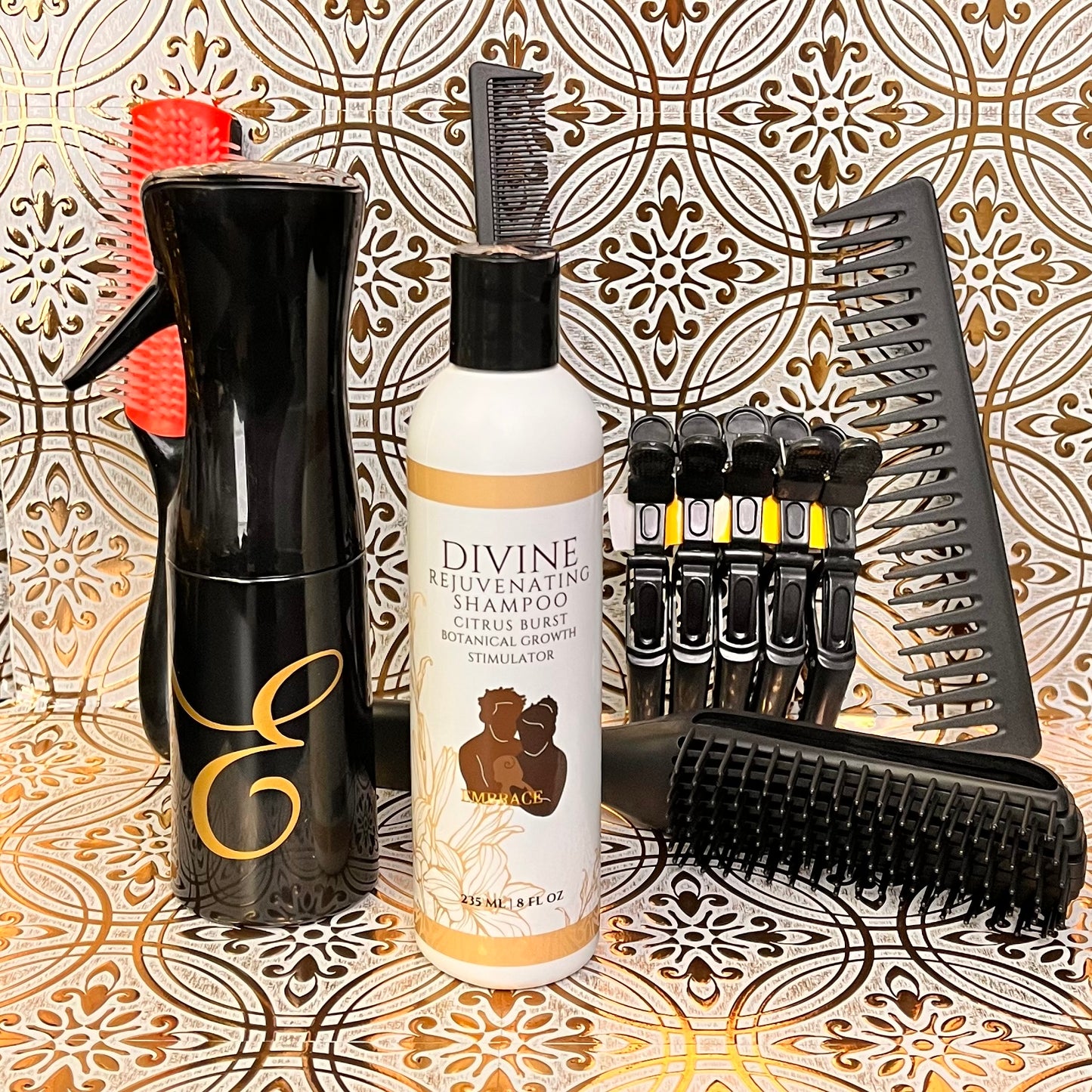 Embrace Hair Products Shampoo and everything needed to get healthier